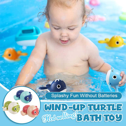 Wind-Up Turtle Bath Toy 🐢💦