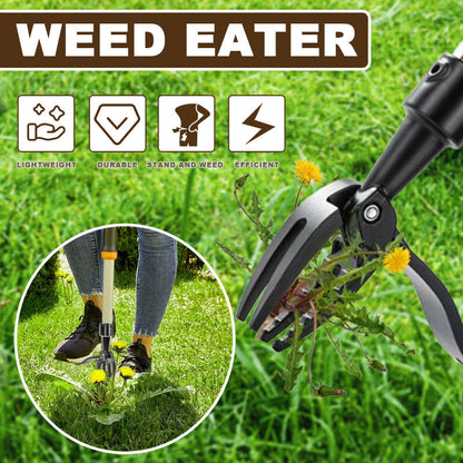 🌿Pull weeds out by the roots without even bending over! 🎯