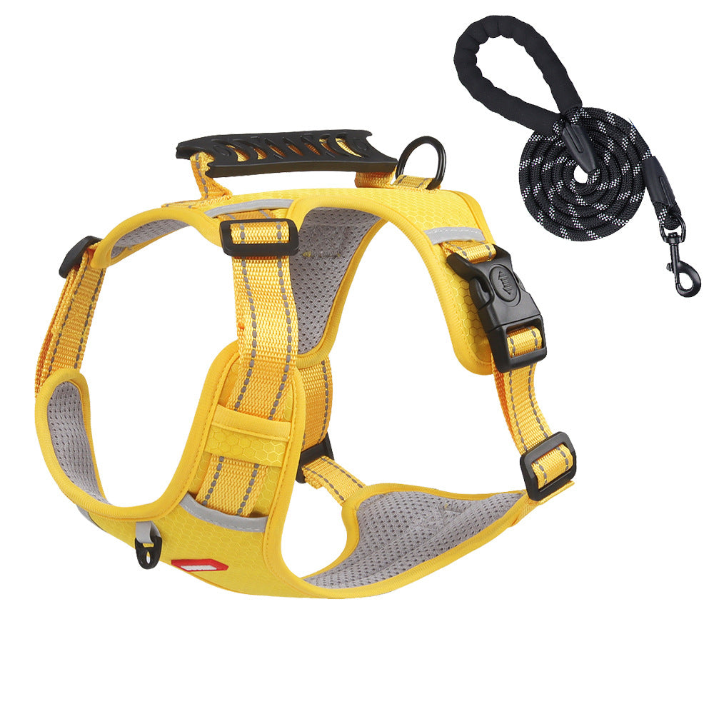 🔥 50% BLACK FRIDAY SALE! 🐕‍🦺 Dog harness with pull protection 🐾 No more jerking on the leash