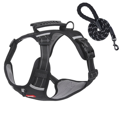 🔥 50% BLACK FRIDAY SALE! 🐕‍🦺 Dog harness with pull protection 🐾 No more jerking on the leash