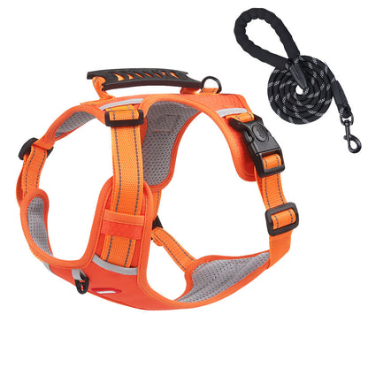 🔥 50% BLACK FRIDAY SALE! 🐕‍🦺 Dog harness with pull protection 🐾 No more jerking on the leash