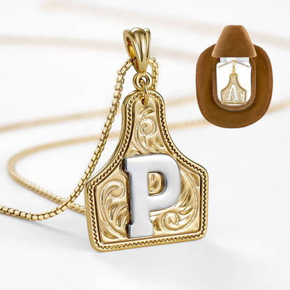 🤠Cowboy Hat Box & Letter Necklace🌵