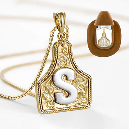 🤠Cowboy Hat Box & Letter Necklace🌵