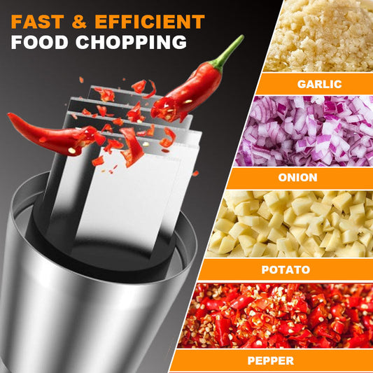 Stainless Steel Press Chopper