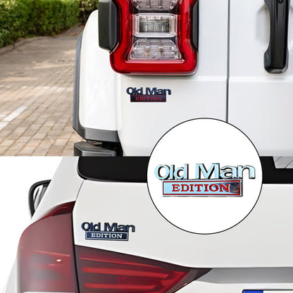 Car badges for seniors/🚗 Old Man Edition car badges