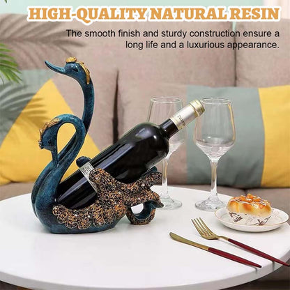 🔥Hot sale🔥Swan shaped wine bottle holder