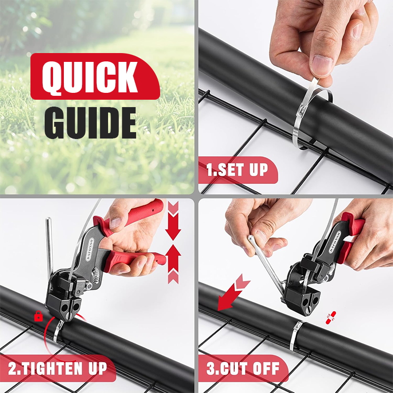 Stainless Steel Cable Tie Clamps And Steel Strap Tighteners