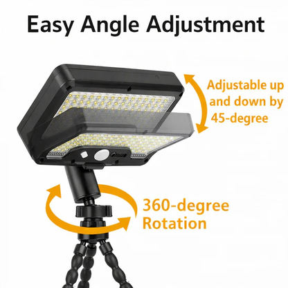 Flexible Octopus Solar Motion Sensor Light