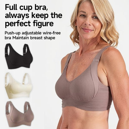 🎁Last day: buy 1, get 3 packs🔥Super supportive bra | Push-up bra without underwire👍No more sagging breast