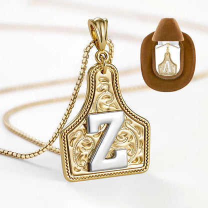 🤠Cowboy Hat Box & Letter Necklace🌵
