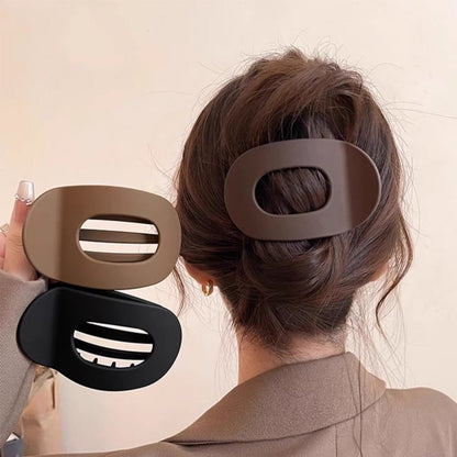Oval hair clip set (4 pcs)
