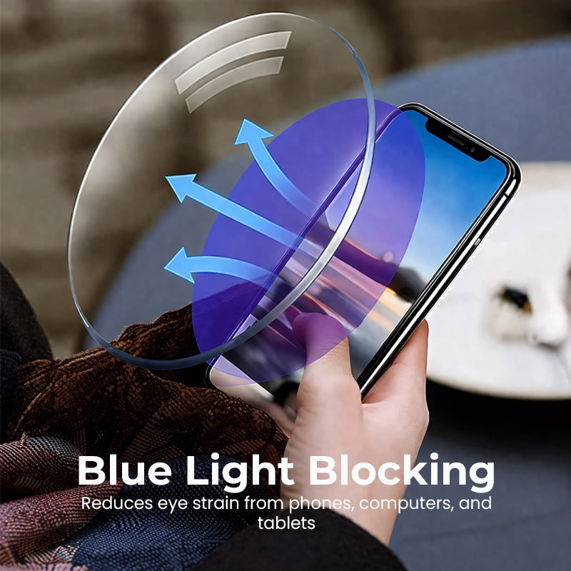 👓Photochromic Glasses – Auto Darkening, UV400  Blue Light Blocking