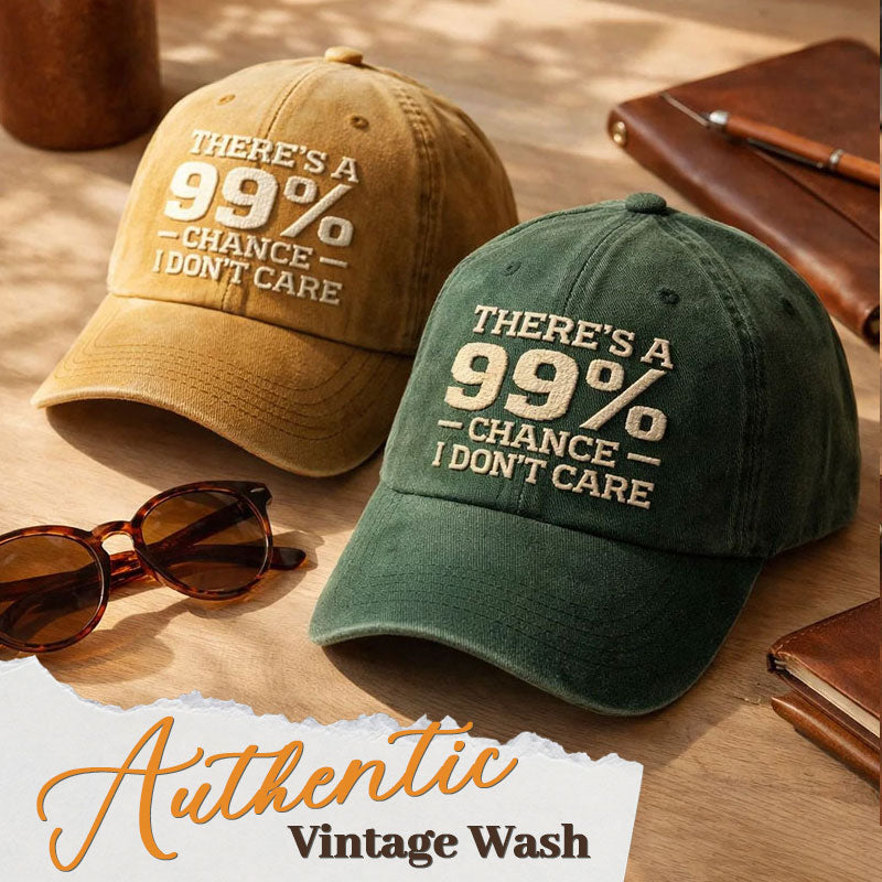Vintage Washed Cotton Adjustable Hat