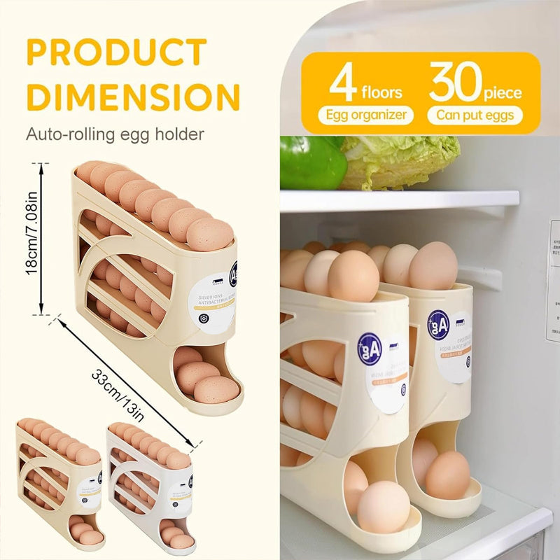 Rolling Egg Storage Box