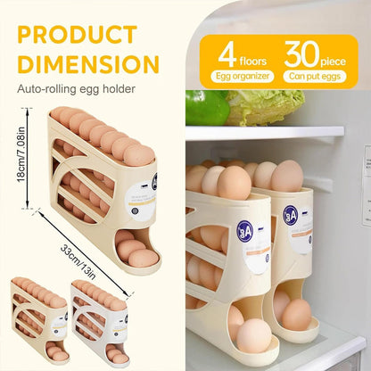 Rolling Egg Storage Box