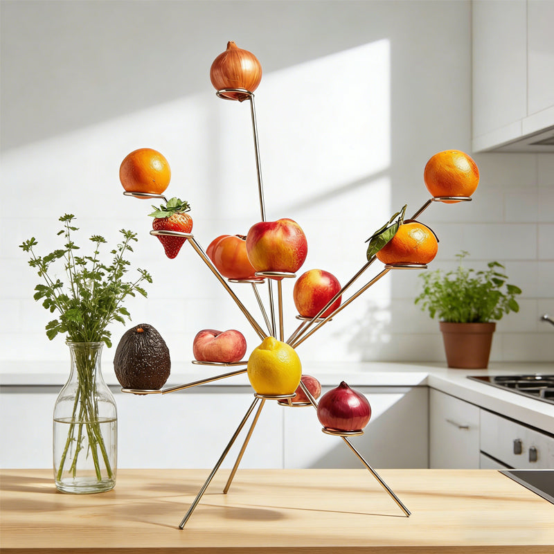 🎆【Fireworks on the Dinner Table】Exploding Fruit Bowl 🍎✨