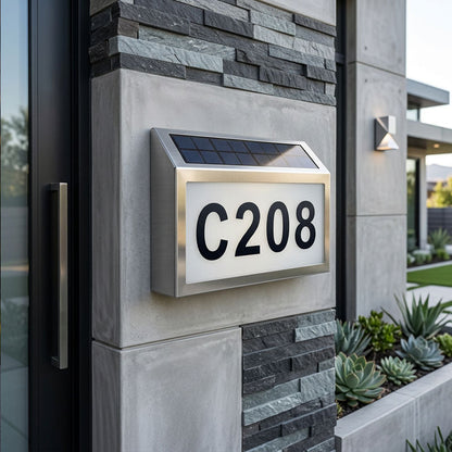 Stainless Steel Doorplate Light