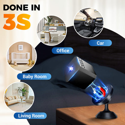 Mini Smart HD surveillance camera with night vision
