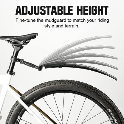 Telescopic Bicycle Mudguard – Ride Clean, Rain or Shine