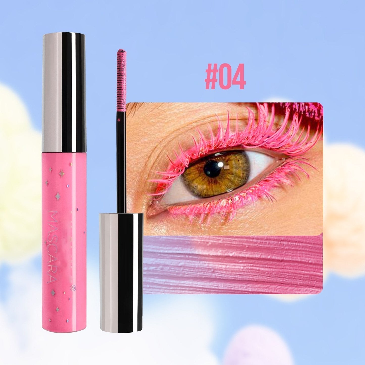 Colorful Glitter Mascara