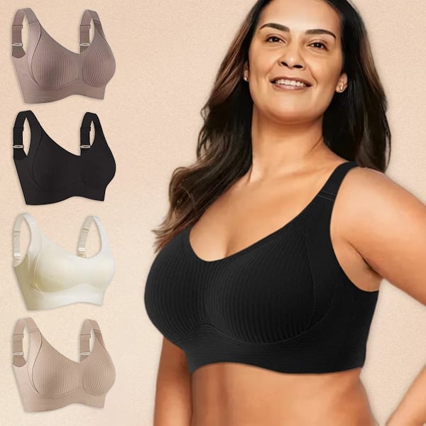 🎁Last day: buy 1, get 3 packs🔥Super supportive bra | Push-up bra without underwire👍No more sagging breast