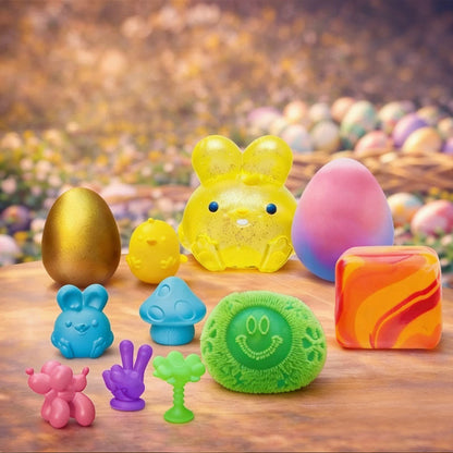 Golden Egg Treasure Hunt — Kids' Easter Fidget Spinner Toy Box