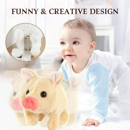 🐷Electric running pig plush to