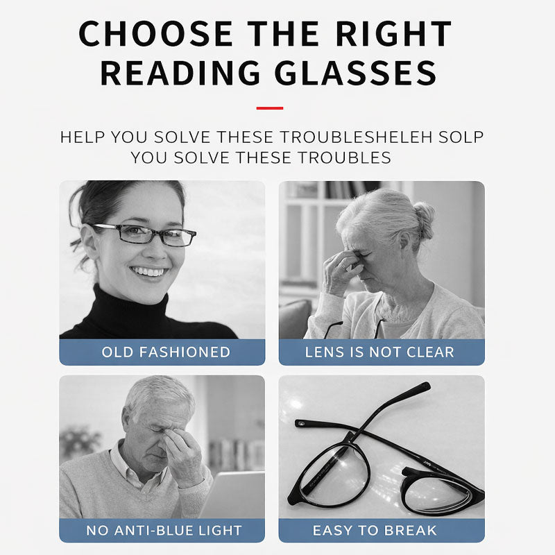 👓New Cat-Eye Optical Glasses for Women Prescription, Reading & Blue Light Blocking