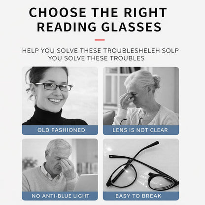 👓New Cat-Eye Optical Glasses for Women Prescription, Reading & Blue Light Blocking