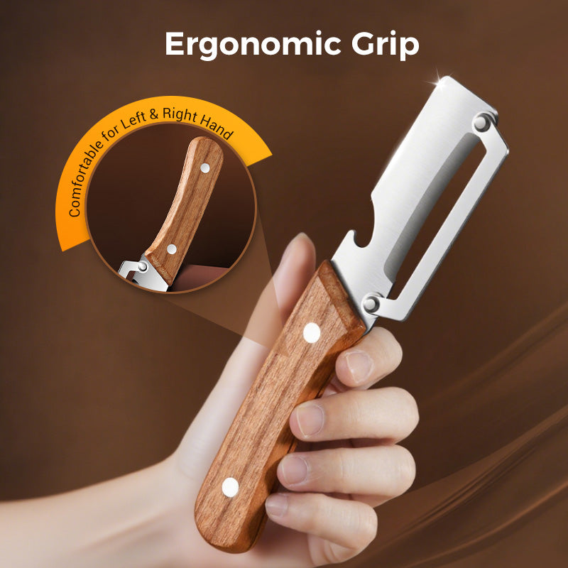 🥕 BUY 2, GET 1 FREE! 🔥 Multifunctional vegetable peeler for the kitchen – stainless steel blade, ergonomic handle and perfect for fruit and vegetables ✨