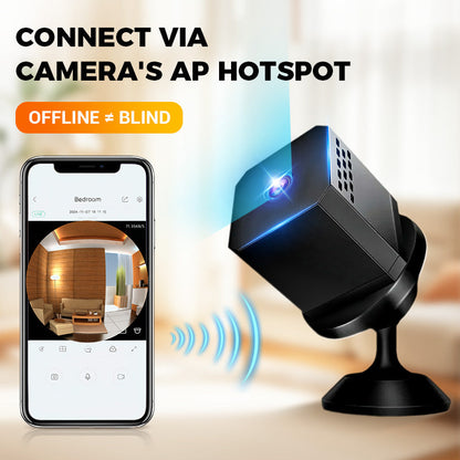 Mini Smart HD surveillance camera with night vision