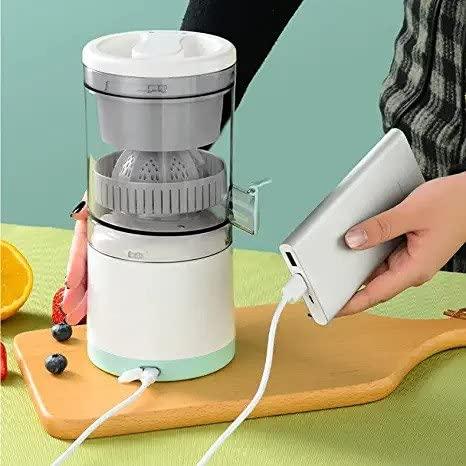Electric Citrus Juicer | Portable and Rechargable | One Step Operation | Fresh Juice In Seconds