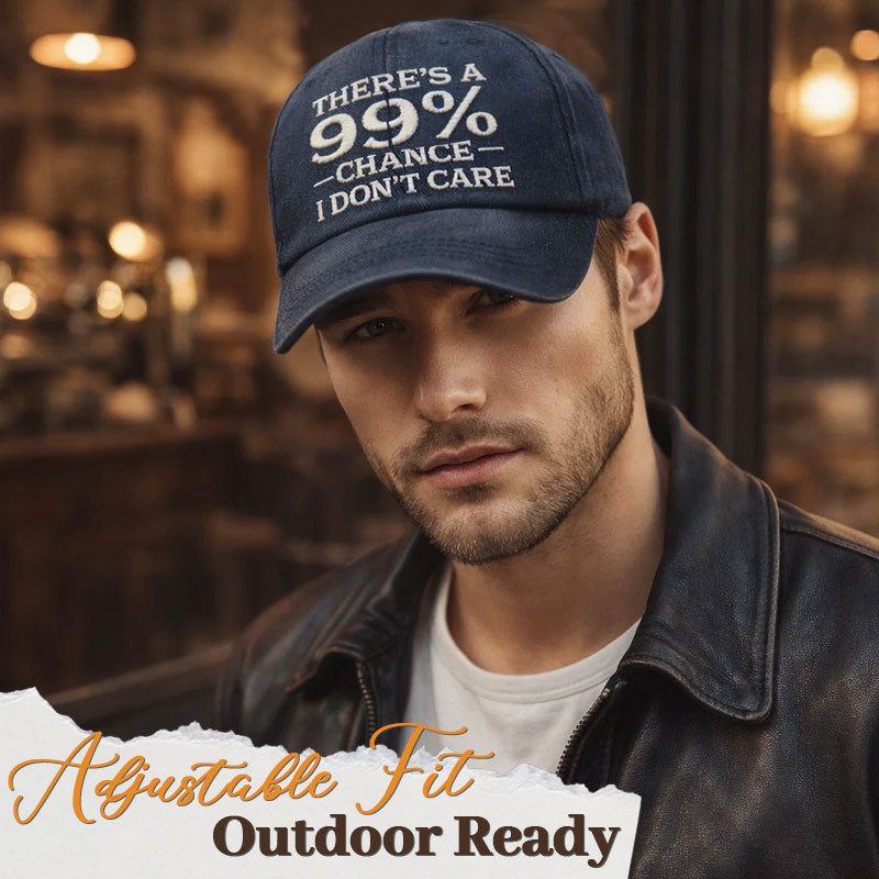 Vintage Washed Cotton Adjustable Hat