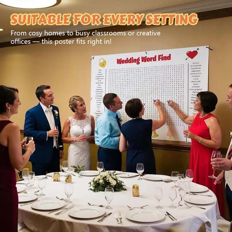Jumbo Word  Search Poster