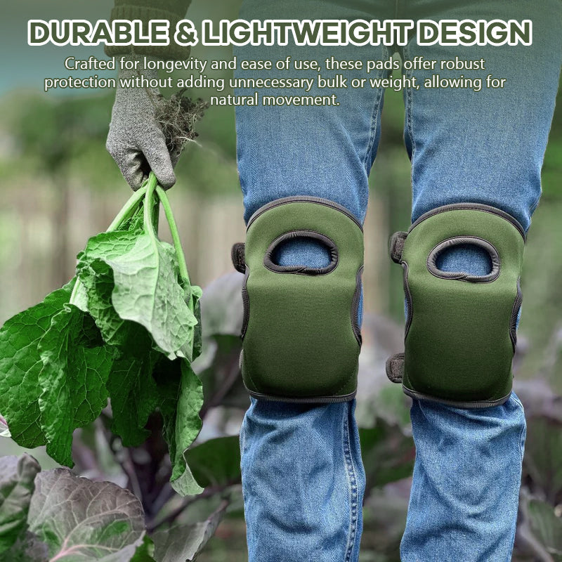ComfortPro Garden & Work Knee Pads - Ergonomic Knee Protection for Gardening, Weeding & Household Tasks