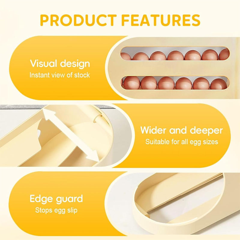 Rolling Egg Storage Box