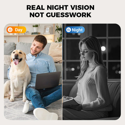 Mini Smart HD surveillance camera with night vision