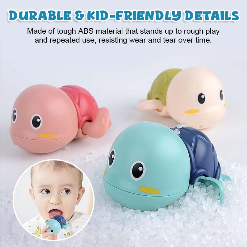 Wind-Up Turtle Bath Toy 🐢💦