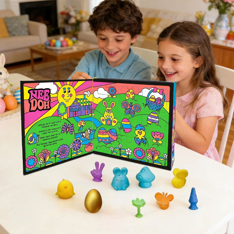 Golden Egg Treasure Hunt — Kids' Easter Fidget Spinner Toy Box
