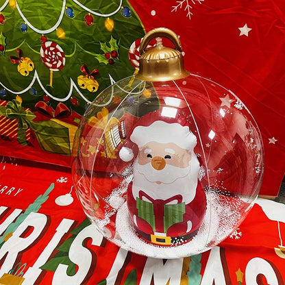 Inflatable Christmas bauble decorations