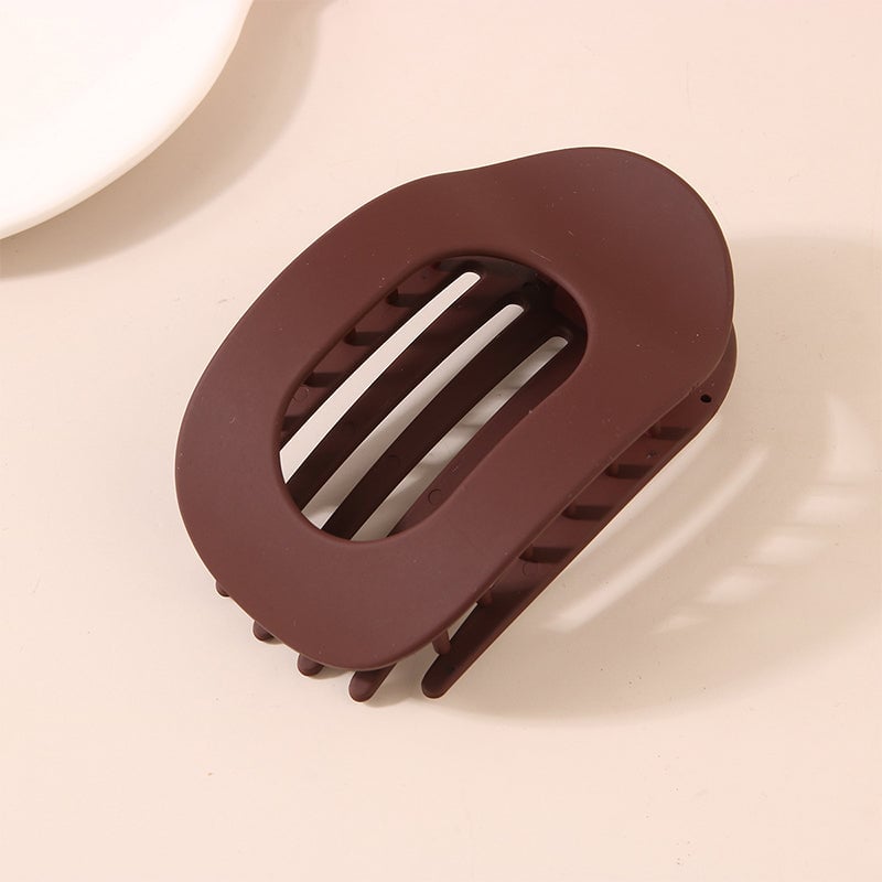 Oval hair clip set (4 pcs)