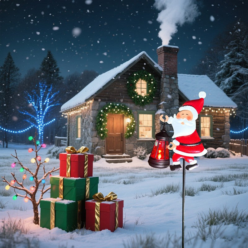 Solar lamp for the garden in the shape of Santa Claus🎅