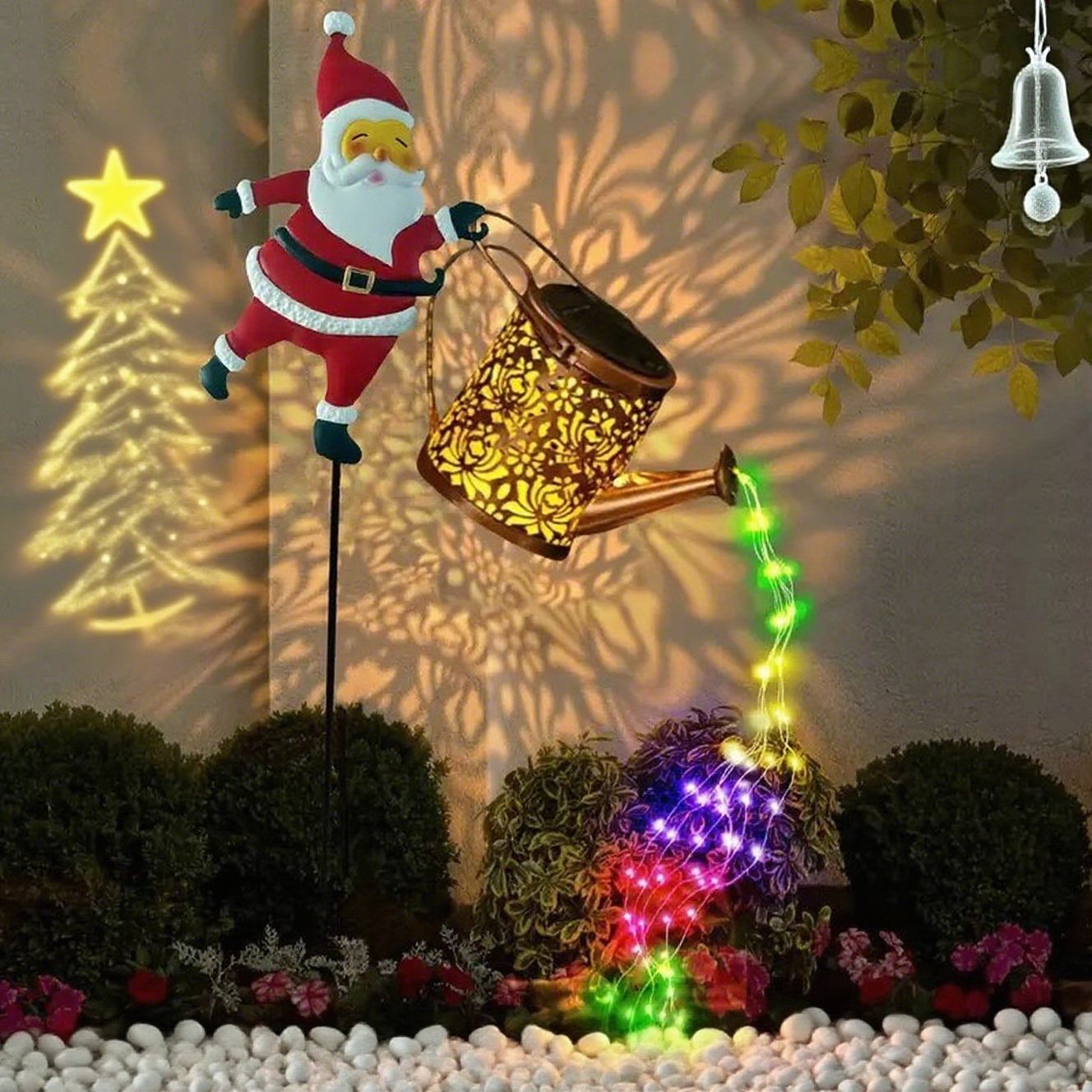 Solar lamp for the garden in the shape of Santa Claus🎅