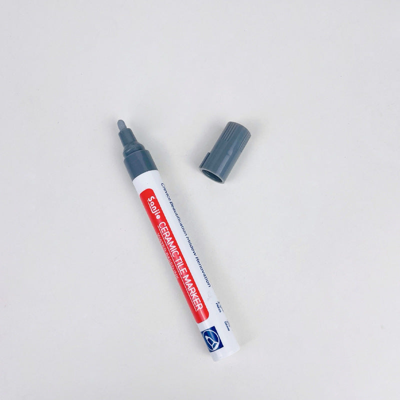 Mould-resistant and waterproof grout pen for ceramic tile
