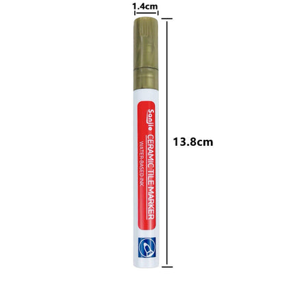 Mould-resistant and waterproof grout pen for ceramic tile