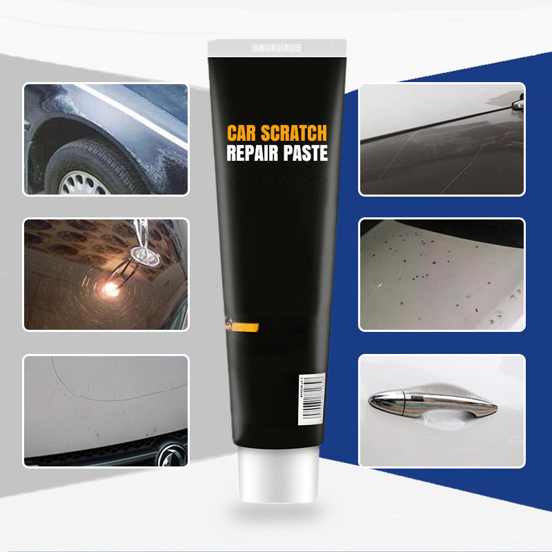 Car paint polishing paste for reducing scratches – For black and light-coloured paintwork 🚗✨