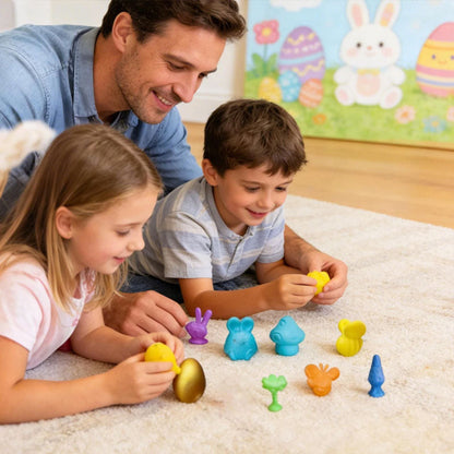 Golden Egg Treasure Hunt — Kids' Easter Fidget Spinner Toy Box