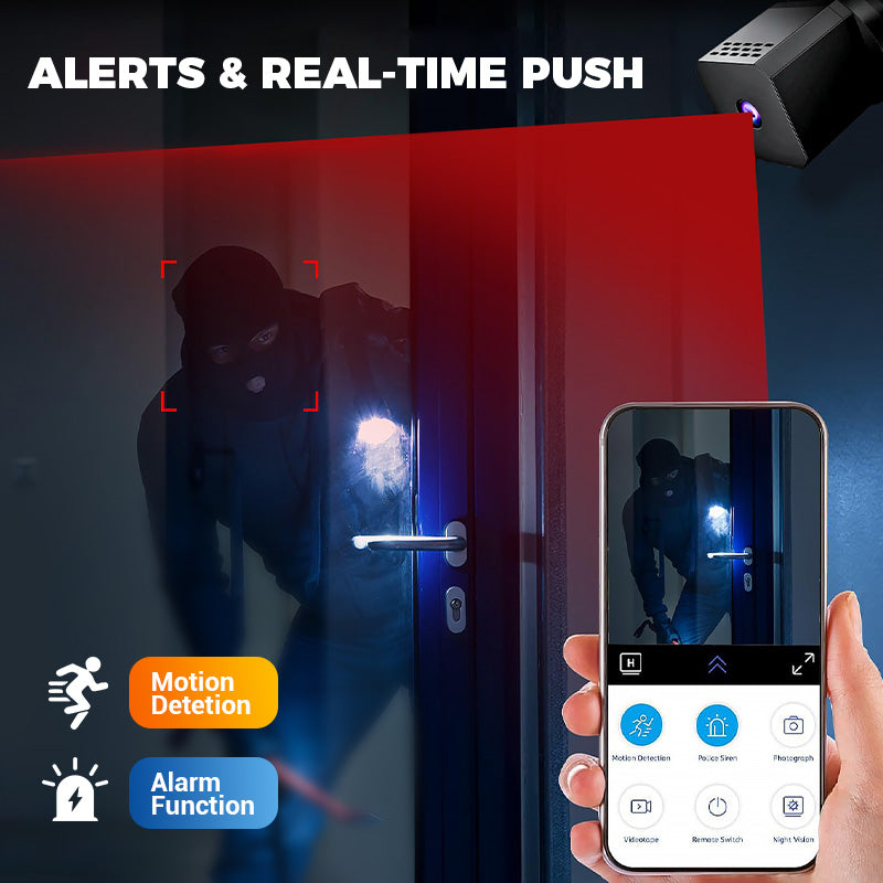 Mini Smart HD surveillance camera with night vision