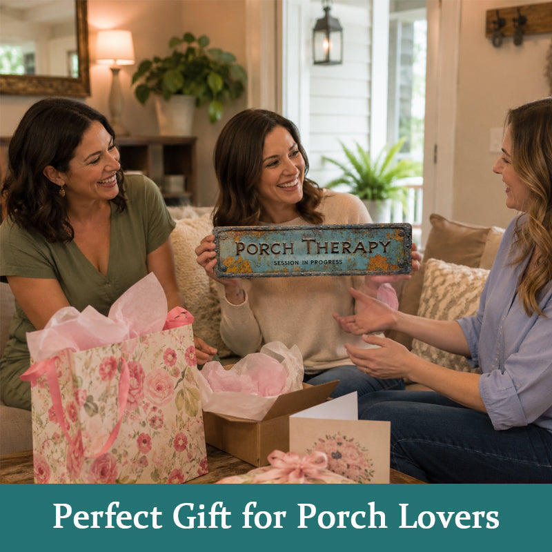 📢📢LAST DAY SALE 50% OFF✨Country-style "Porch Healing" Metal Sign