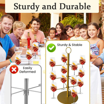 🎉 Multi-tiered Christmas display stand – perfect for desserts and decoration